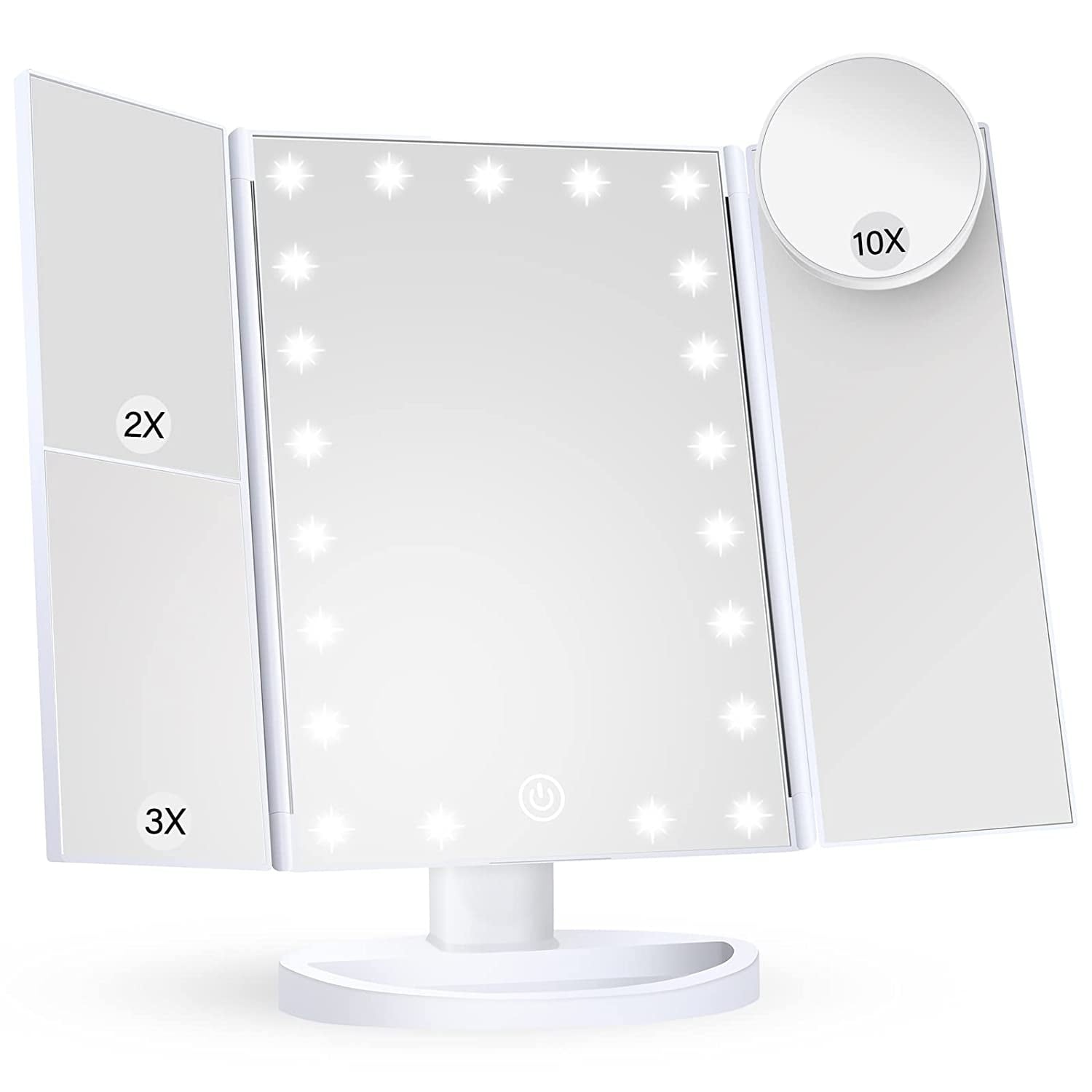 Makeup Mirror Vanity Mirror with Lights White 10X